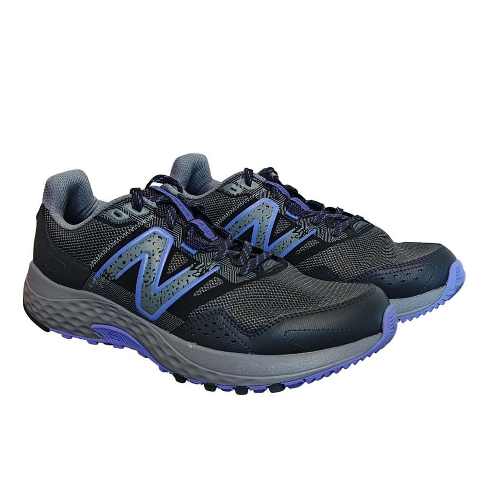 New Balance 410v8 Trail Running Shoes‎ Womens 11 Grey Purple WT410LQ8 AT Tread
